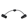 DAP FLX18 gebalanceerde XLR male 5-polig naar XLR female 5-polig patchkabel, 0,30 m