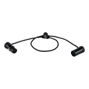 DAP FLX18 gebalanceerde XLR male 5‑polig naar XLR female 5‑polig patchkabel, 0,60 m