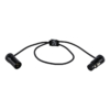 DAP FLX19 – gebalanceerde XLR male 3‑polig naar XLR female 3‑polig patchkabel, 0,60 m