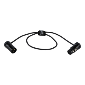 DAP FLX19 – gebalanceerde XLR male 3‑polig naar XLR female 3‑polig patchkabel, 0,60 m