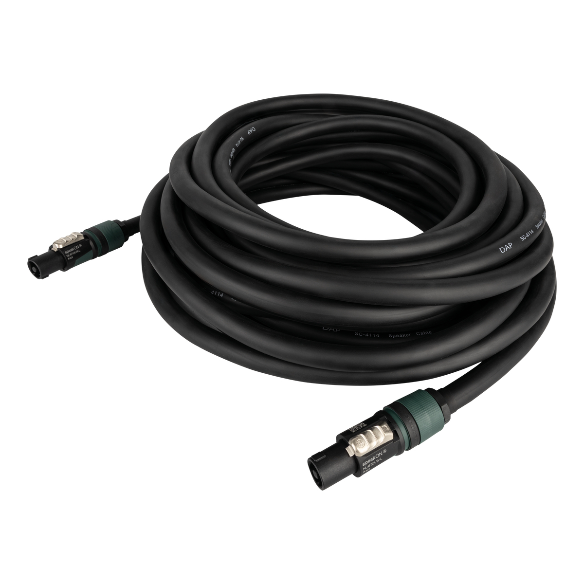 DAP FSN15 luidsprekerkabel speakON NL4 naar speakON NL4, 4x 4 mm², 15 m