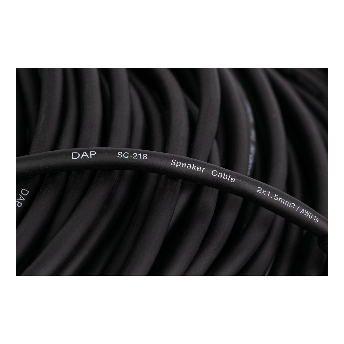 DAP FSN17 luidsprekerkabel speakON NL2 naar speakON NL2, 2x 1,5 mm², 20 m DAP FSN17 luidsprekerkabel speakON NL2 naar speakON NL2, 2x 1,5 mm², 20 m