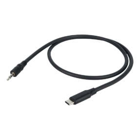 DAP FL113 USB-C naar 3,5 mm stereo verloopkabel, 1,5 m, zwart DAP FL113 USB-C naar 3,5 mm stereo verloopkabel, 1,5 m, zwart