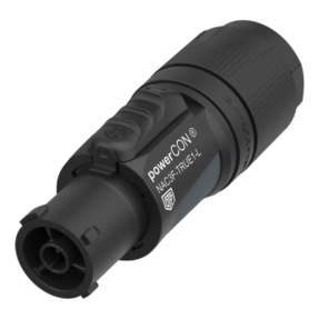Neutrik PowerCON TRUE1 power in – L-Locking female connector 3-polig, 10, 16 mm