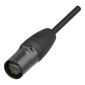 Neutrik ® Ethercon B Top kabelconnectorbehuizing, zwart Neutrik ® Ethercon B Top kabelconnectorbehuizing, zwart