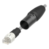 Neutrik ® Ethercon Retractable Housing B Top – Ethercon connectorbehuizing voor RJ45, zwart