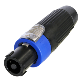 Neutrik speakON Connector 4P speakON kabelconnector – Female – Zwart/blauw