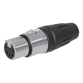 Seetronic XLR 5P Connector – 5‑polig XLR female kabelconnector, roestvrijstalen behuizing Seetronic XLR 5P Connector – 5‑polig XLR female kabelconnector, roestvrijstalen behuizing