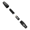 Seetronic XLR 5P Connector – 5-polig XLR female kabelconnector, zwart, vergulde contacten