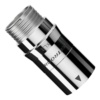 Seetronic XLR 3P Connector – 3‑polig XLR male stekker, vergulde contacten, roestvrij staal