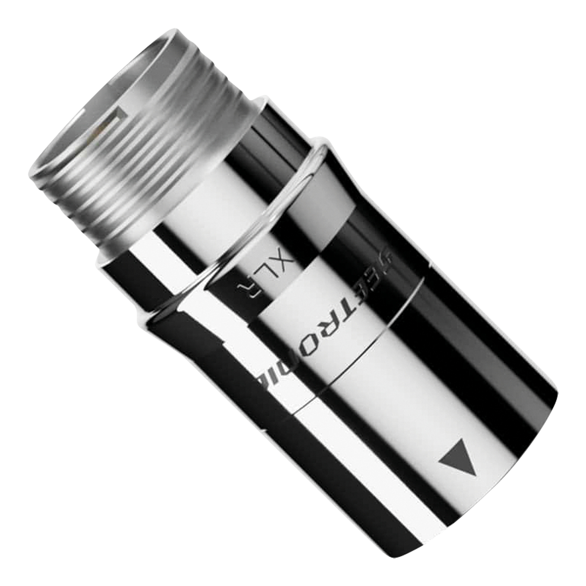 Seetronic XLR 3P Connector – 3‑polig XLR male stekker, vergulde contacten, roestvrij staal Seetronic XLR 3P Connector – 3‑polig XLR male stekker, vergulde contacten, roestvrij staal