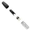 Seetronic XLR 5P Connector – 5‑polig XLR male kabelconnector, vergulde contacten