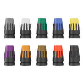 Seetronic kleurhuls voor XLR M-serie, zwart Seetronic kleurhuls voor XLR M-serie, zwart