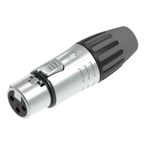 Seetronic XLR 3P Connector – 3-polig kabelconnector female, chroom Seetronic XLR 3P Connector – 3-polig kabelconnector female, chroom
