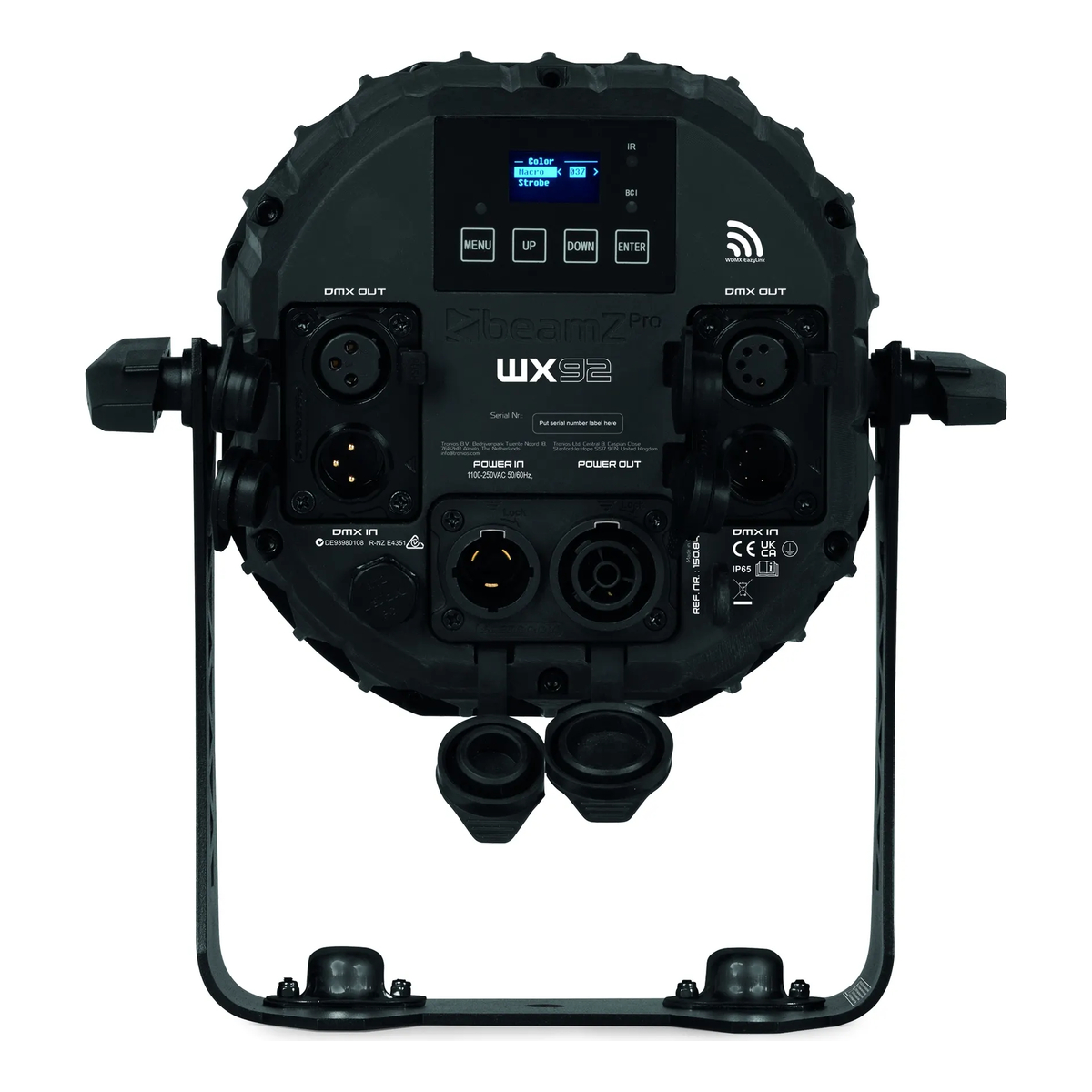 BeamZ Pro WX92 outdoor ledpar RGBA - IP65 BeamZ Pro WX92 outdoor ledpar RGBA - IP65