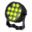 4× Beamz Professional WX126 Outdoor LED Par RGBALC - IP65