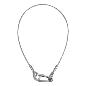 Showgear Safety veiligheidskabel Ø 6mm 100cm - BGV-C1