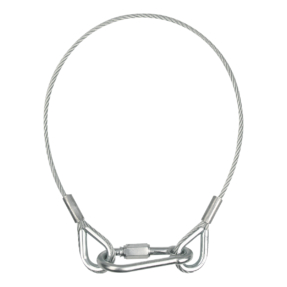 Showgear Safety veiligheidskabel Ø 5mm 100cm - BGV-C1 Showgear Safety veiligheidskabel Ø 5mm 100cm - BGV-C1