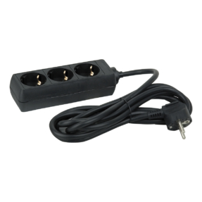 Showtec 3-weg schuko verdeeldoos Showtec 3-weg schuko verdeeldoos
